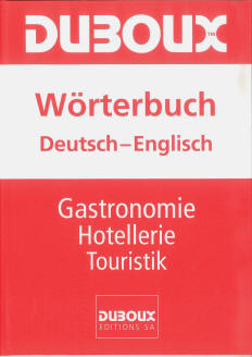 Dictionnaire gastronomie allemand–anglais